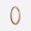 Schwarzer Diamant Ewigkeitsring - Roségold